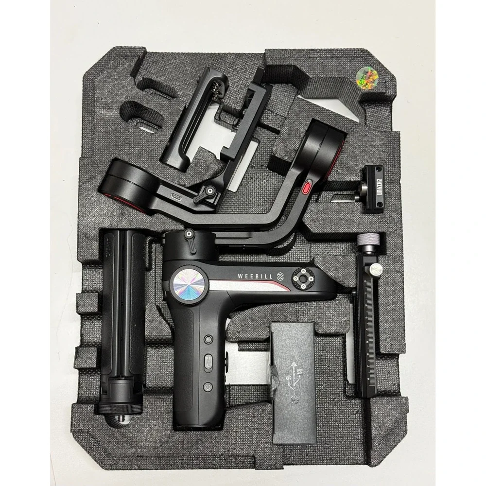 Zhiyun Weebill S Handheld Gimbal Stabilizer for DSLR Cameras Black, Tested Works